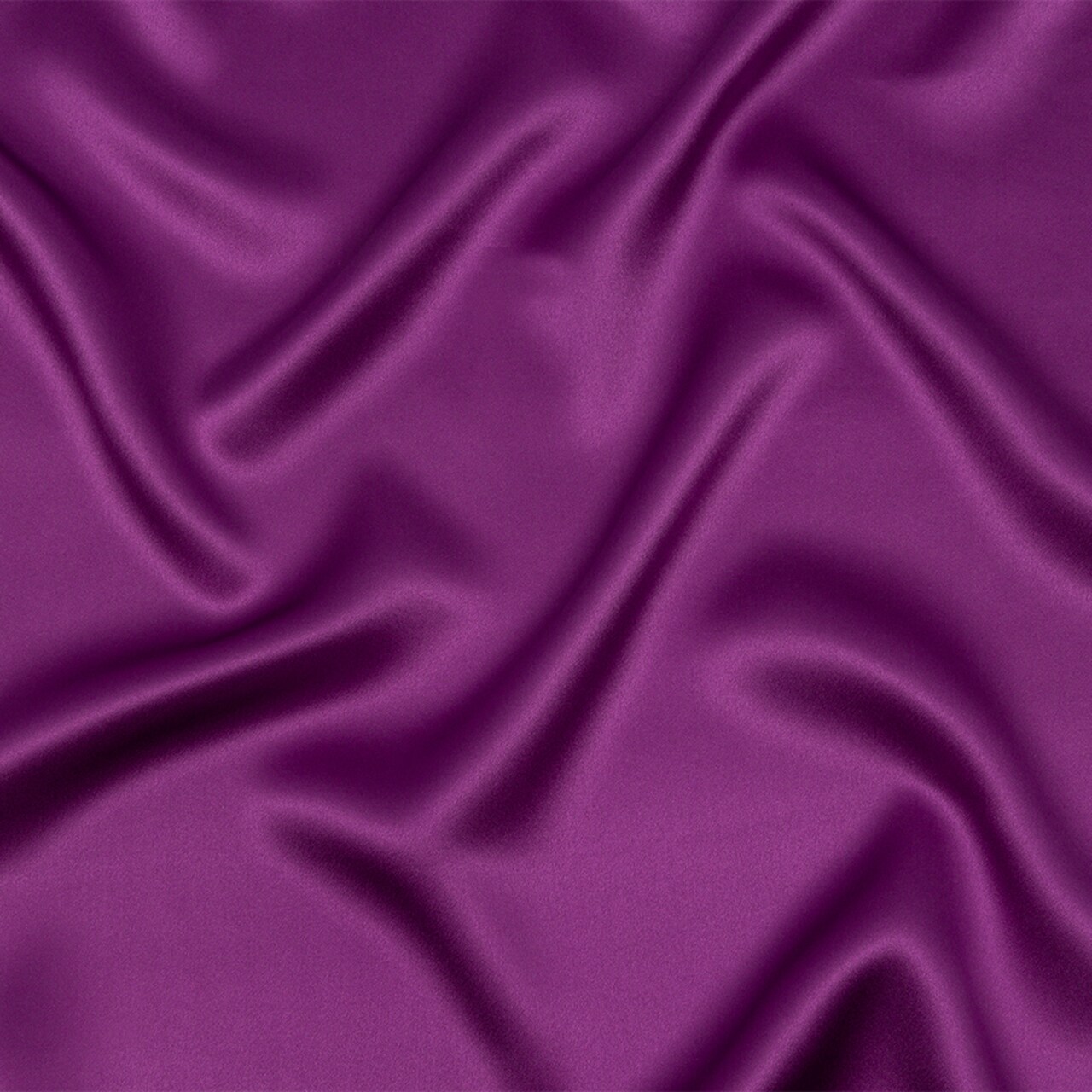 1 Yard Silk Charmeuse Fabric 44" Wide Bright Purple Elegant Fabric for Wedding & Designer Apparel
